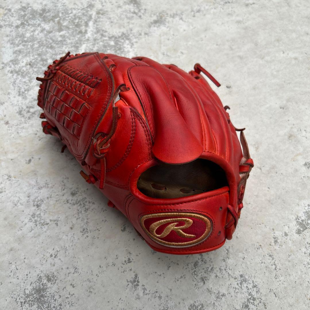 Rawlings ローリングス　硬式用グローブ　投手用　左　赤