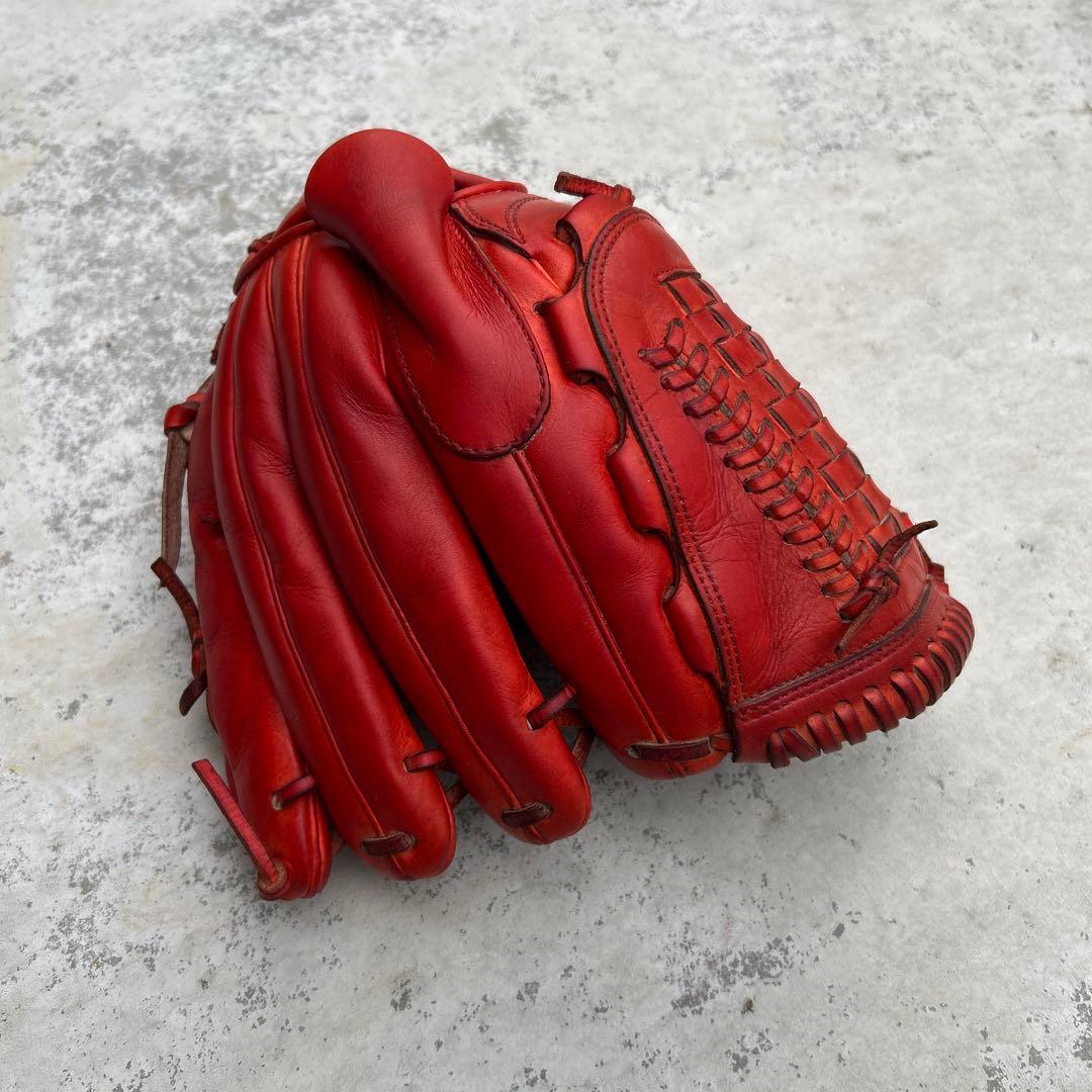 Rawlings ローリングス　硬式用グローブ　投手用　左　赤