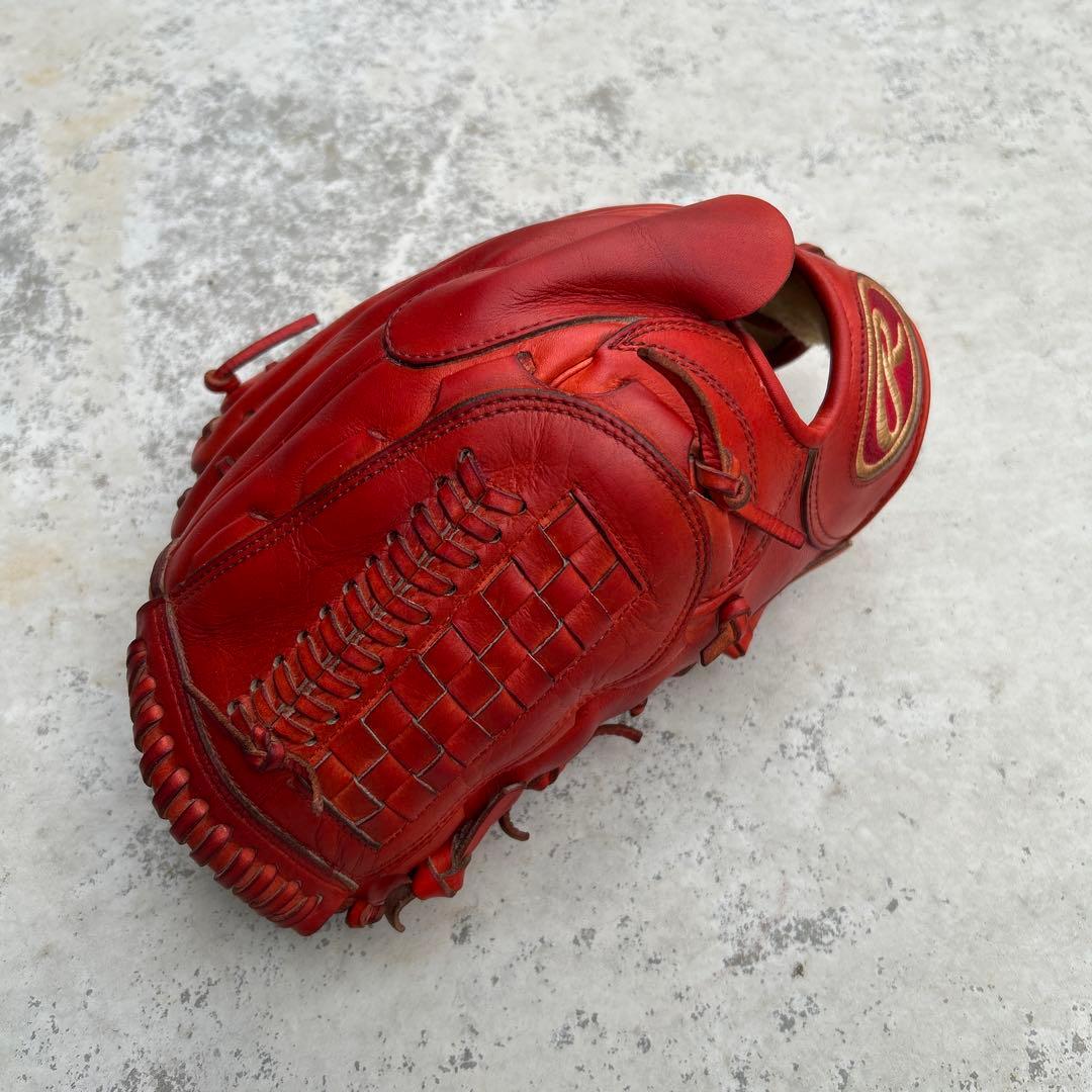 Rawlings ローリングス　硬式用グローブ　投手用　左　赤