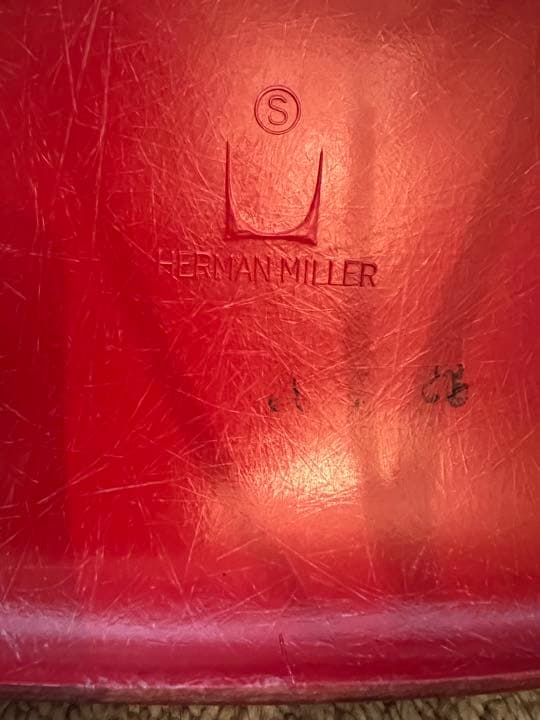 【希少】ハーマンミラー　イームズシェルチェア　ヴィンテージ