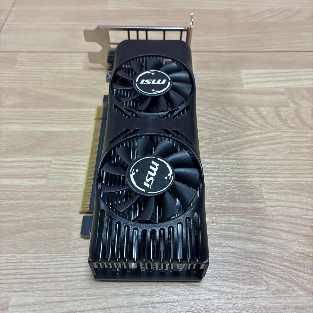 新品MSI GeForce GTX1650 4GT LPグラフィックボード