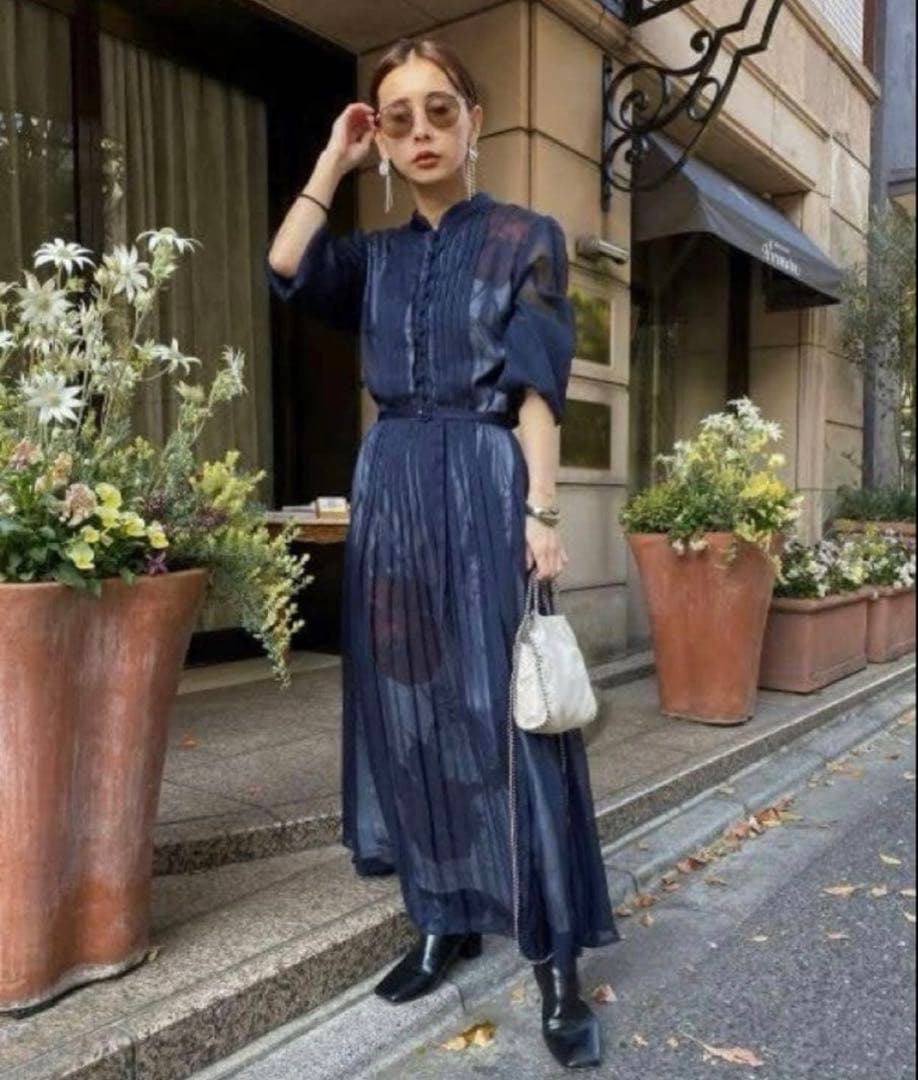 AMERI VINTAGE アメリヴィンテージ ELLA VEIL DRESS