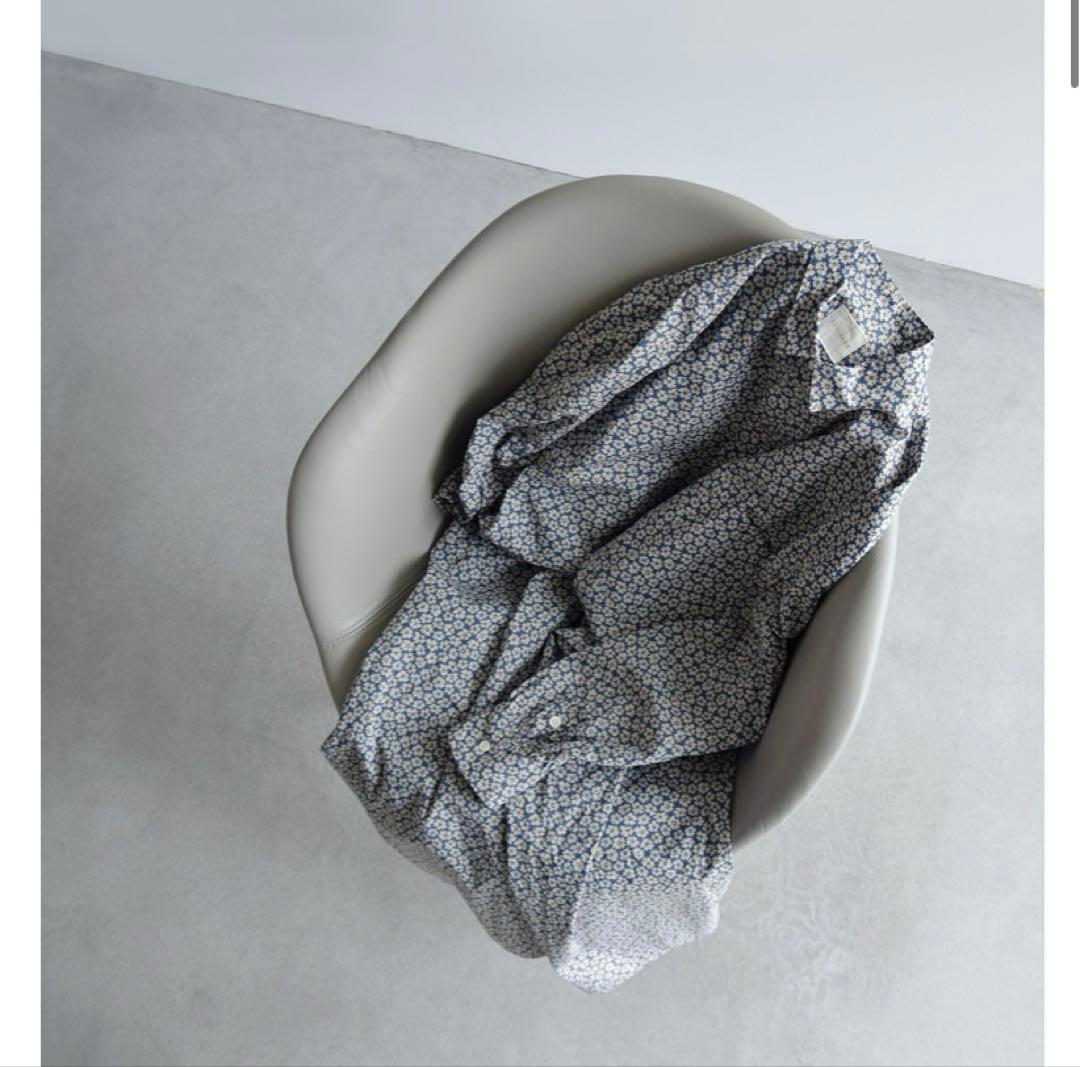 【最終】TOUJOURS フラワープリントシャツワンピース