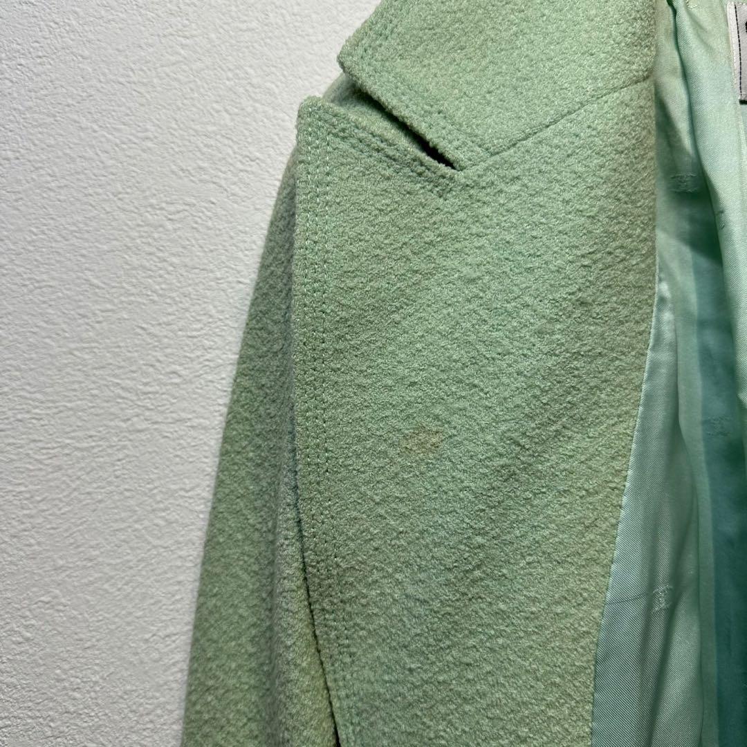 希少 CHANEL 上質 ウール シルク ツイード パール テーラードジャケット