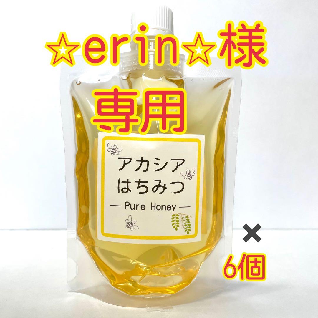 国産〈信州産〉天然はちみつ　【アカシアはちみつ】2025年新蜜　300g✖️6個