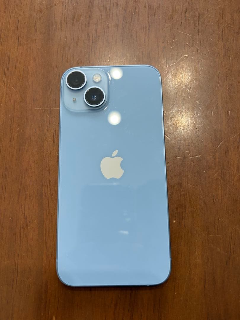 Apple iPhone 14青色 本体