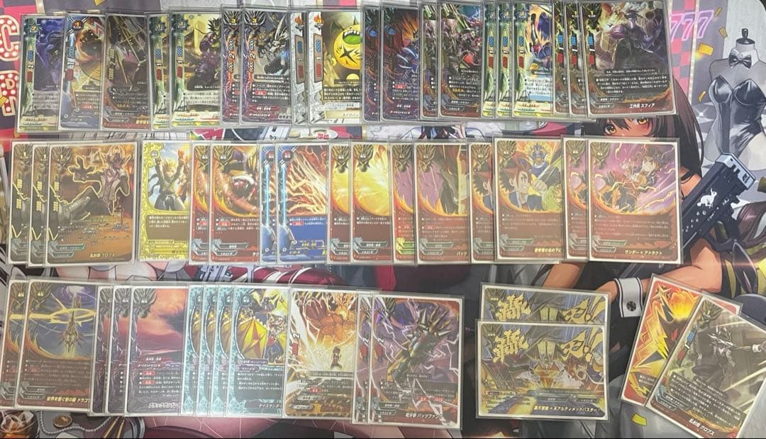 バディファイト 引退品 雷帝軍デッキ