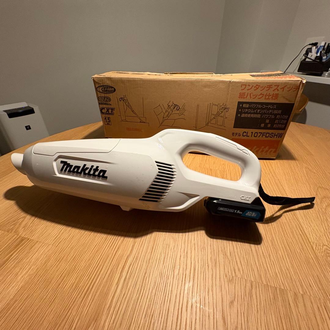 Makita スティッククリーナー CL107FDSHW 本体 +別売スタンド付