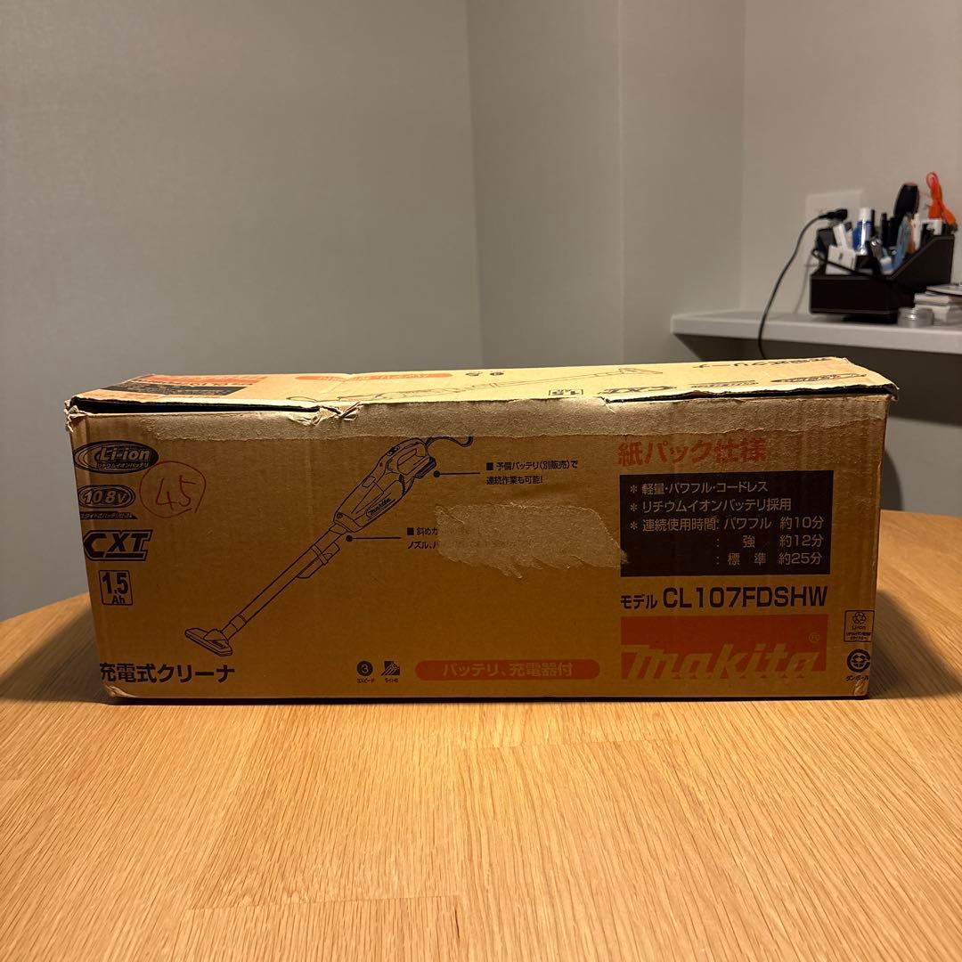 Makita スティッククリーナー CL107FDSHW 本体 +別売スタンド付