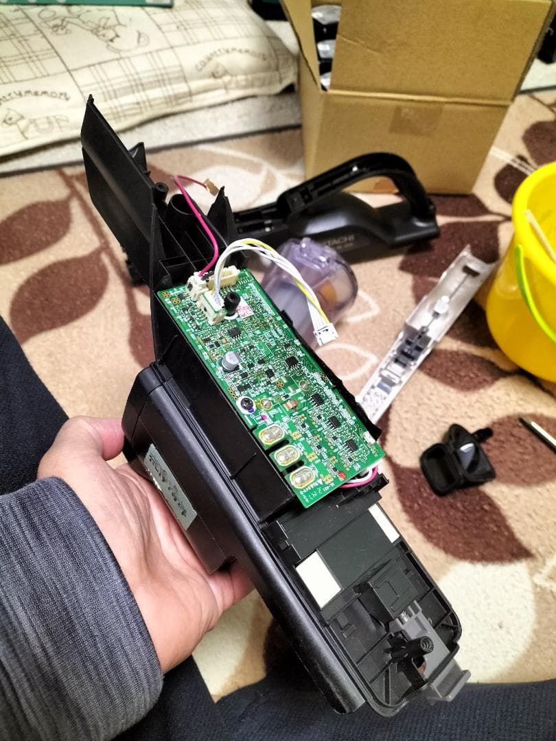 日立 HITACHI 掃除機 PV-BL30K パワかる　中古　分解・洗浄・整備