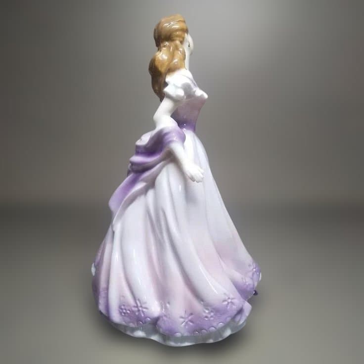  WORCESTER：レイチェル フィギュリン 陶器 置物