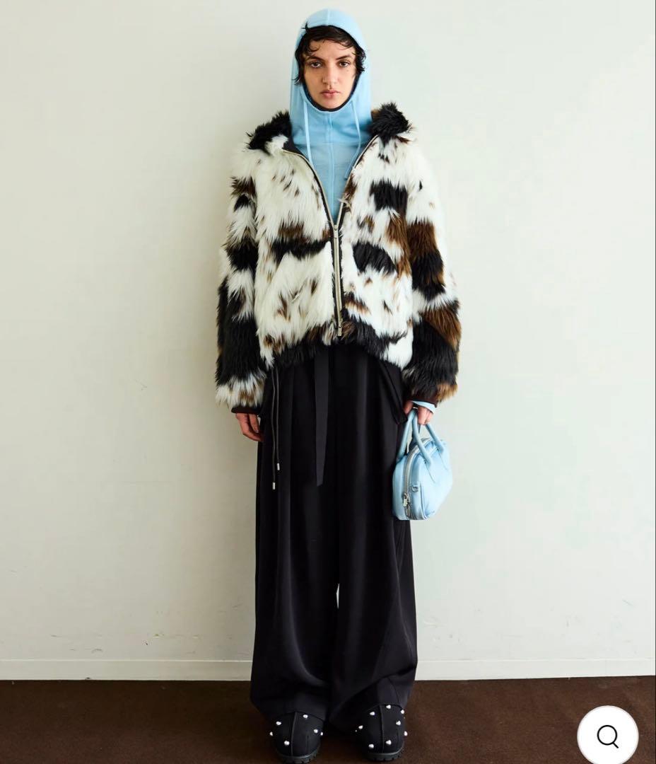MAISON SPECIAL メゾンスペシャル Fur Hoodie アウター