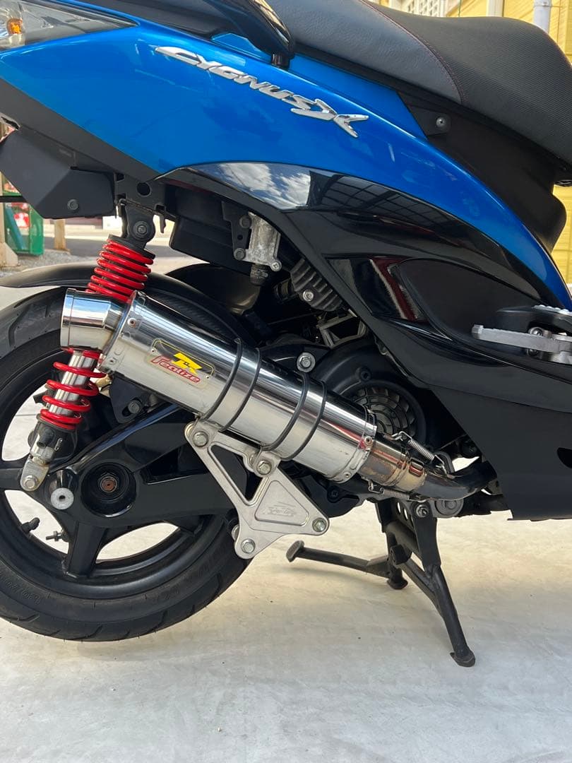 シグナス3型　リアライズマフラー美品