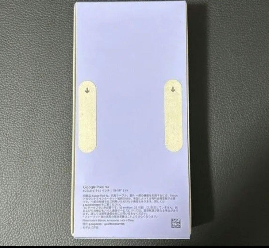 新品・未開封 Google Pixel 9a Iris 128GB