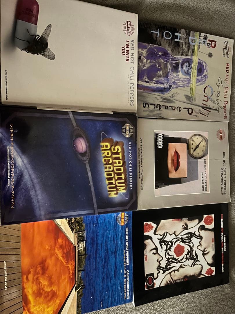 亀*認様 Red Hot Chili Peppers バンドスコア