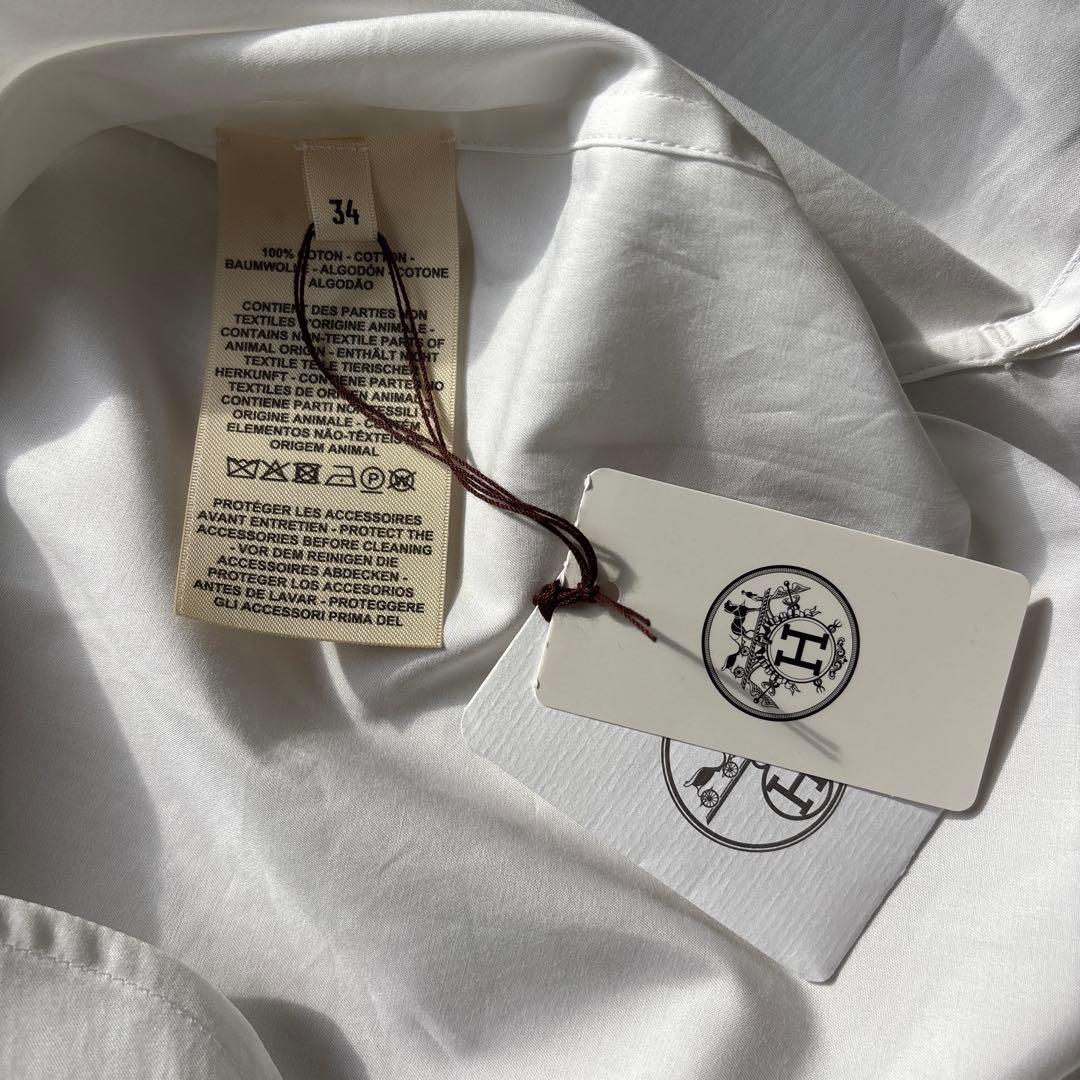 エルメス　シャツワンピース　未使用品