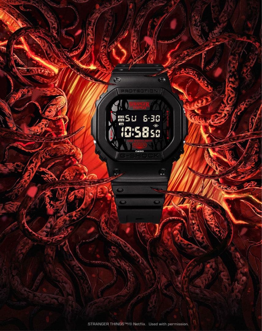 G-SHOCK DW-5600 ストレンジャー・シングス コラボ