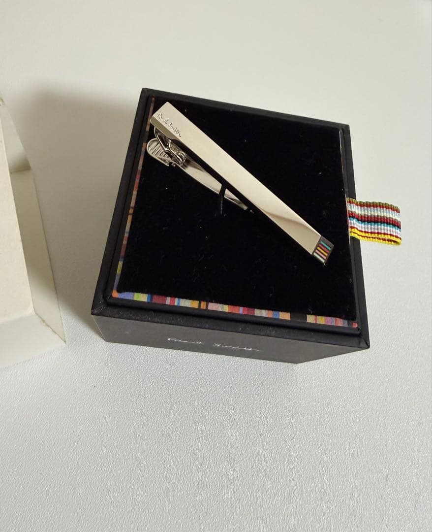 【美品】Paul Smith シルバー ネクタイピン 2パターン変更可能
