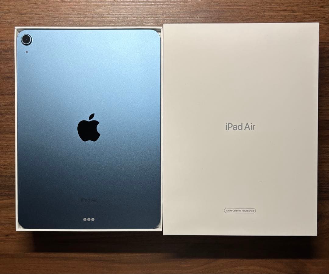 iPad Air Wi-Fi 64GB ブルー（第5世代） +画像品付属 整備品