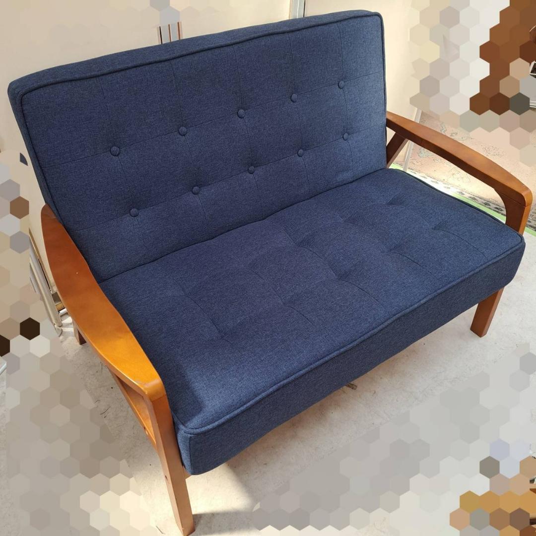 【福岡市近郊限定】ニトリ　2人掛けコンパクトソファー【配送料込み】