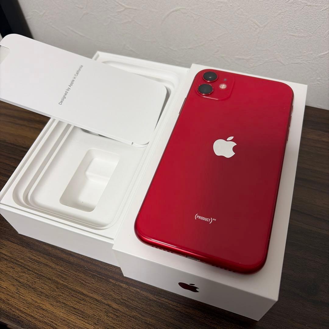 Apple iPhone 11 (PRODUCT(RED)) 本体 256GB