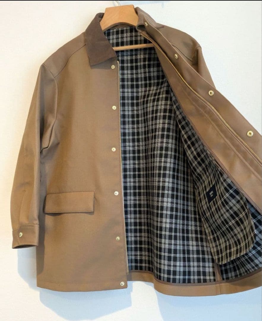 SHIPS コーデュロイカラー ボンディング ブルゾン