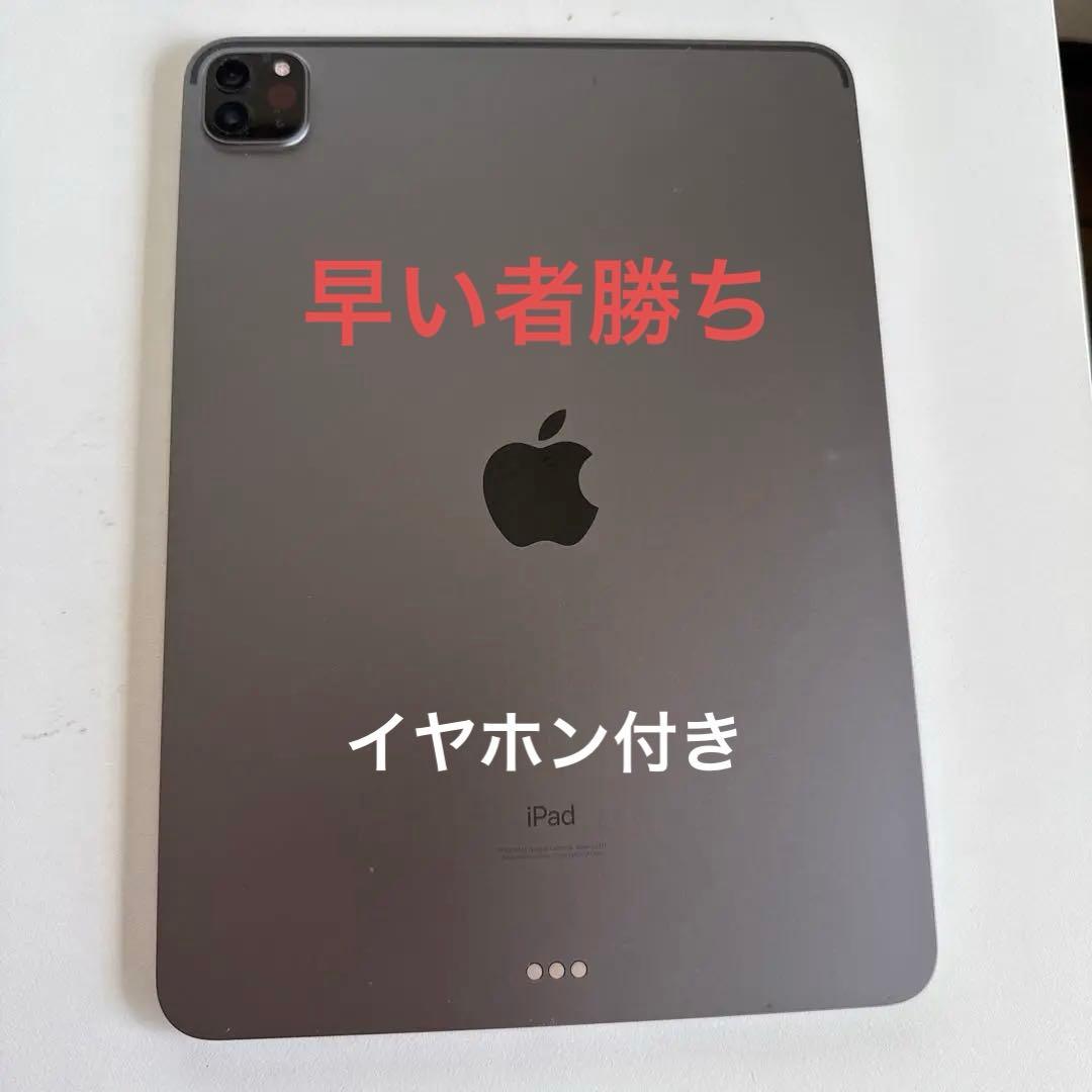 【美品、イヤホン付き】iPad pro第3世代とApple pencilセット