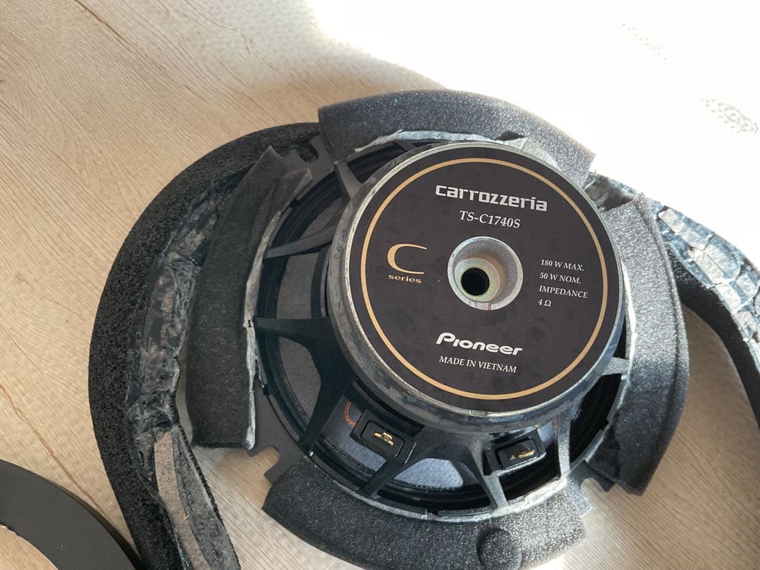 Pioneer TS-C1740S & UD-K5310 GB系フリードに