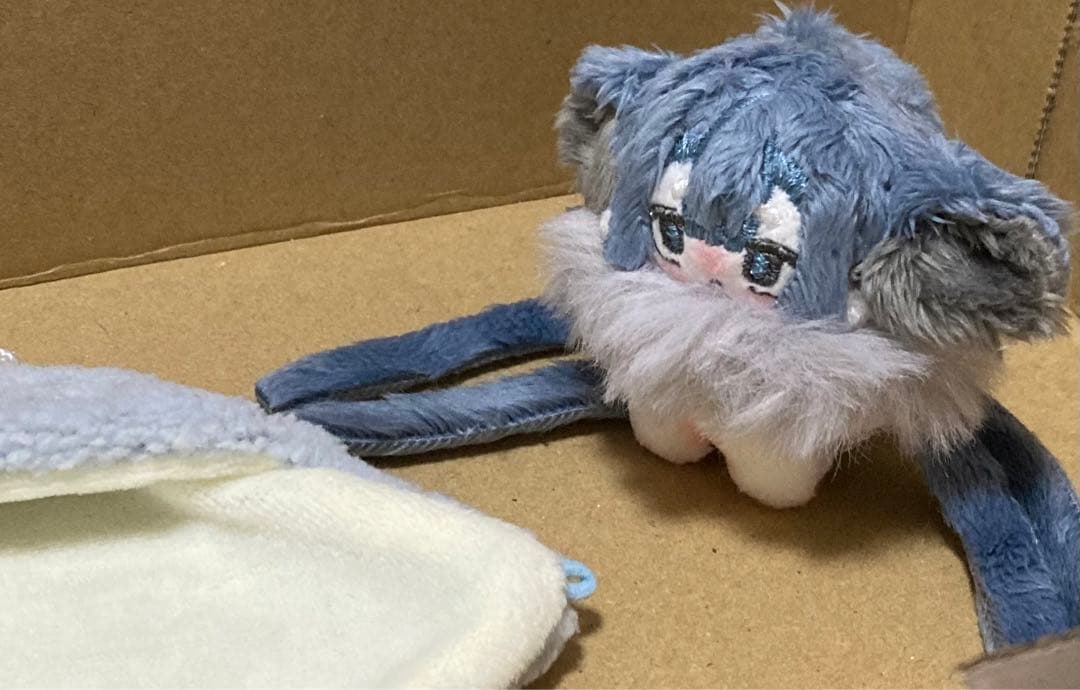 自作ぬいぐるみ・長い髪の子