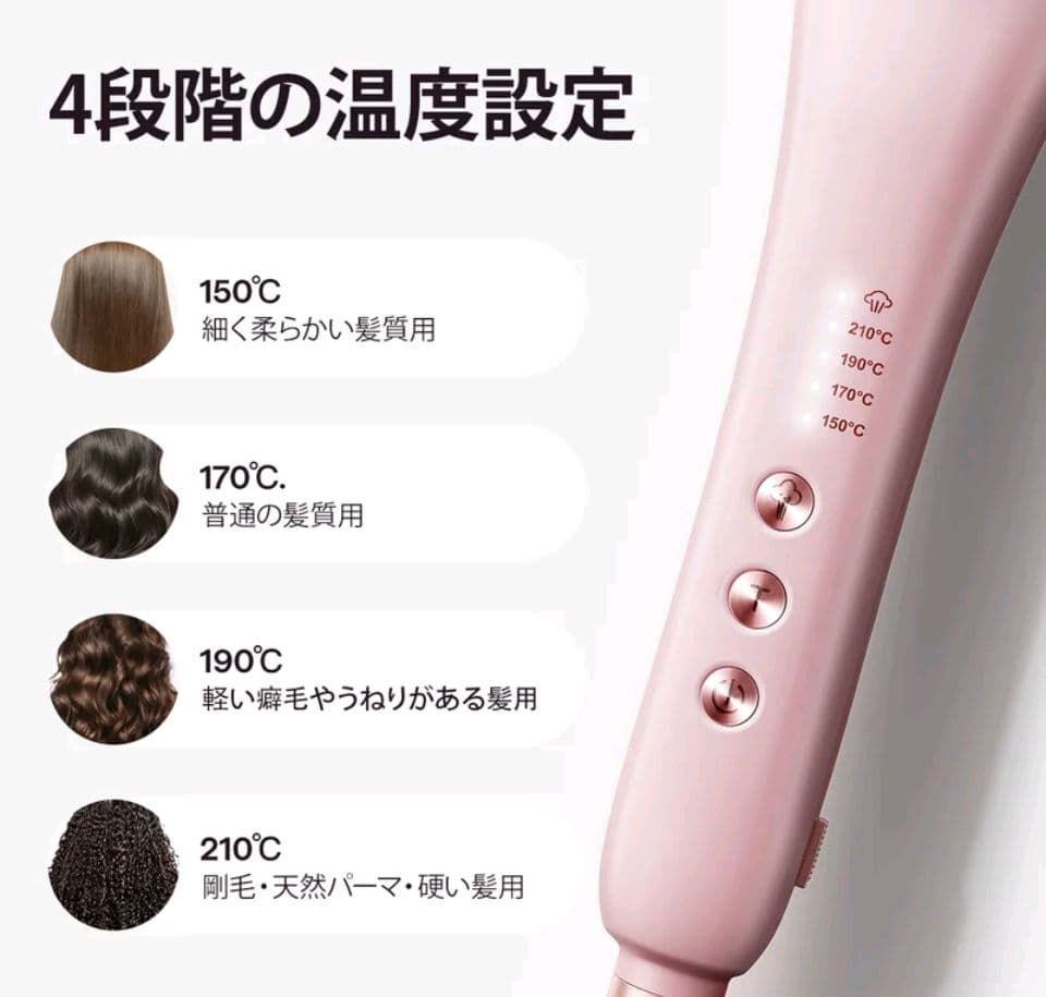 【正規品・未使用・未開封】WAVY TALK スチームブラシアイロン