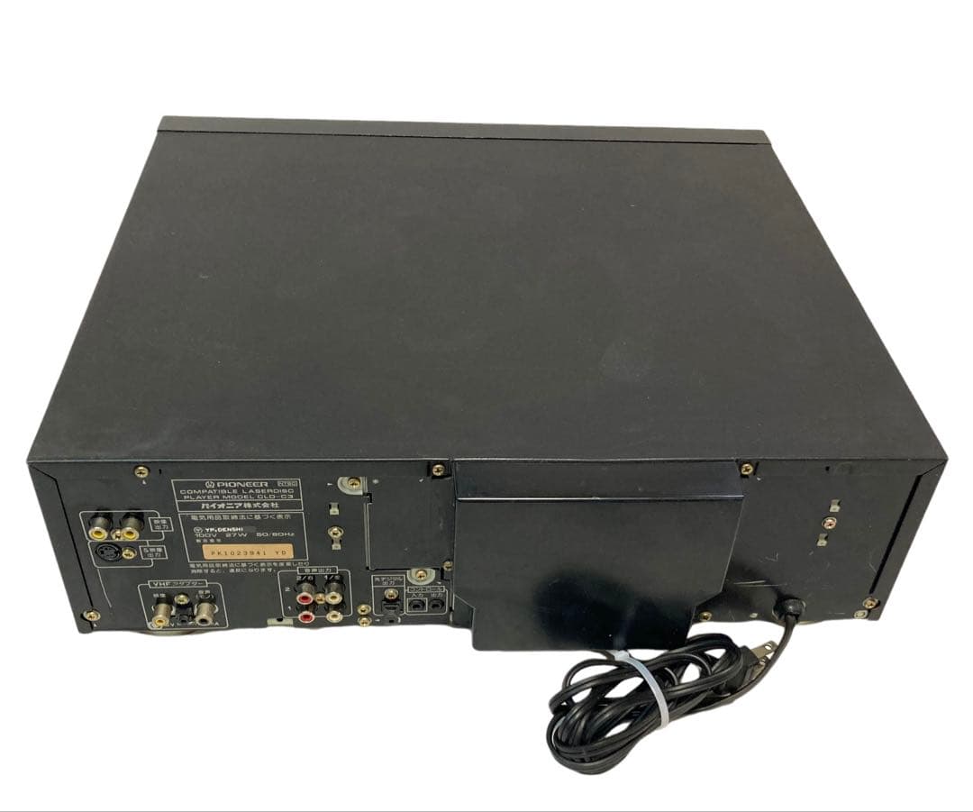 【整備済】Pioneer パイオニア CLD-C3 LDプレーヤー 純正リモコン