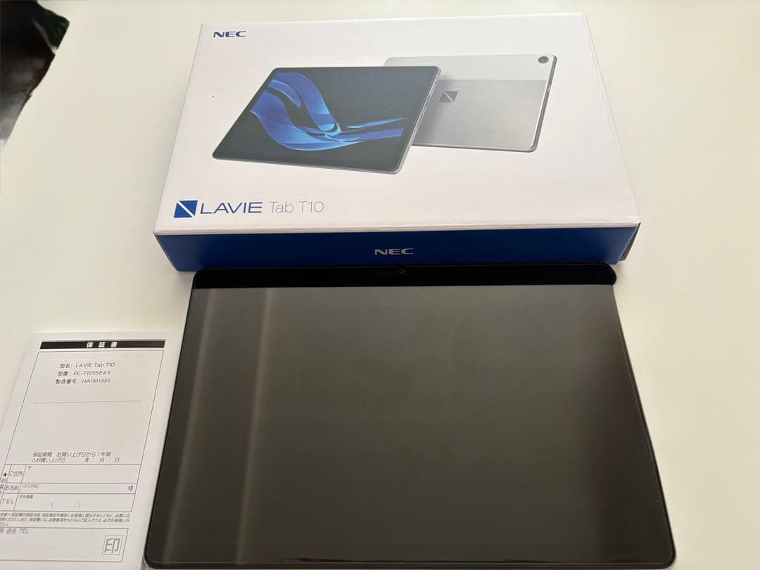 NEC LAVIE Tab T10 シルバー 本体