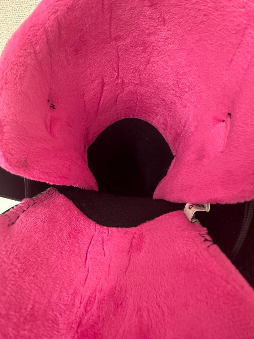 レディース　BOAスノーボードブーツ STELLAブラック/ピンク 25.0cm