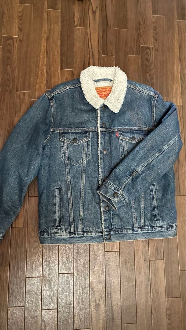 リーバイスボアデニムジージャンジャケット
