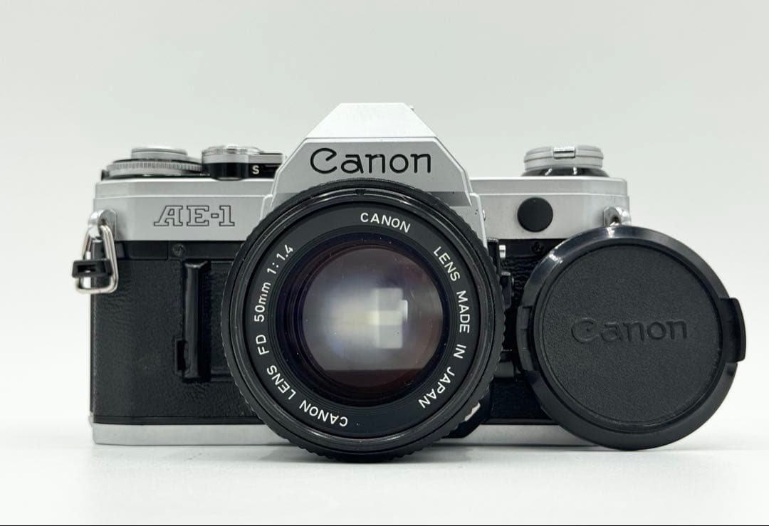【完動品】Canon AE-1 + NEW FD 50mm F1.4