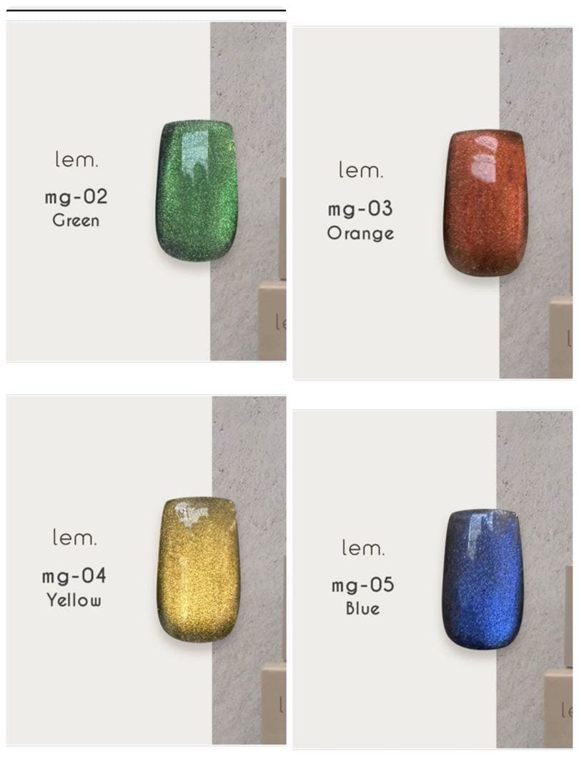 マグネットジェルset CLETO、lem 、TOY's x INITY