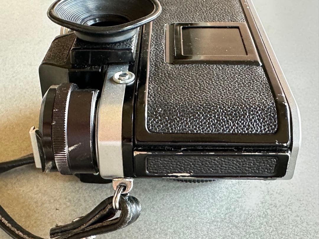 Nikon F2 Photomic 55mm F1.2、説明書、牛革製純正ケース