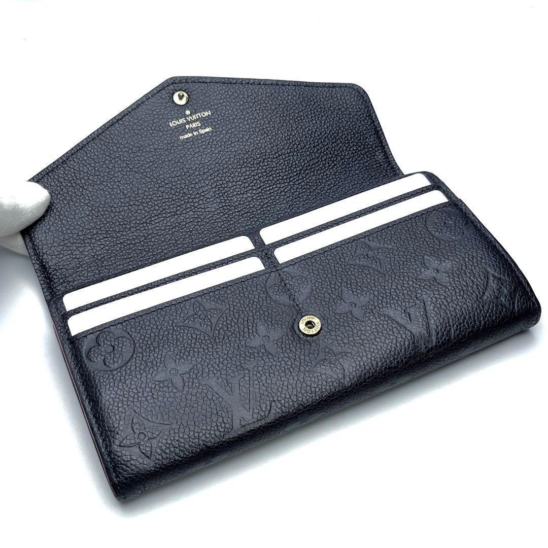 本日限定！ルイヴィトン ポルトフォイユ・サラ マリーヌルージュ正規保証Z430