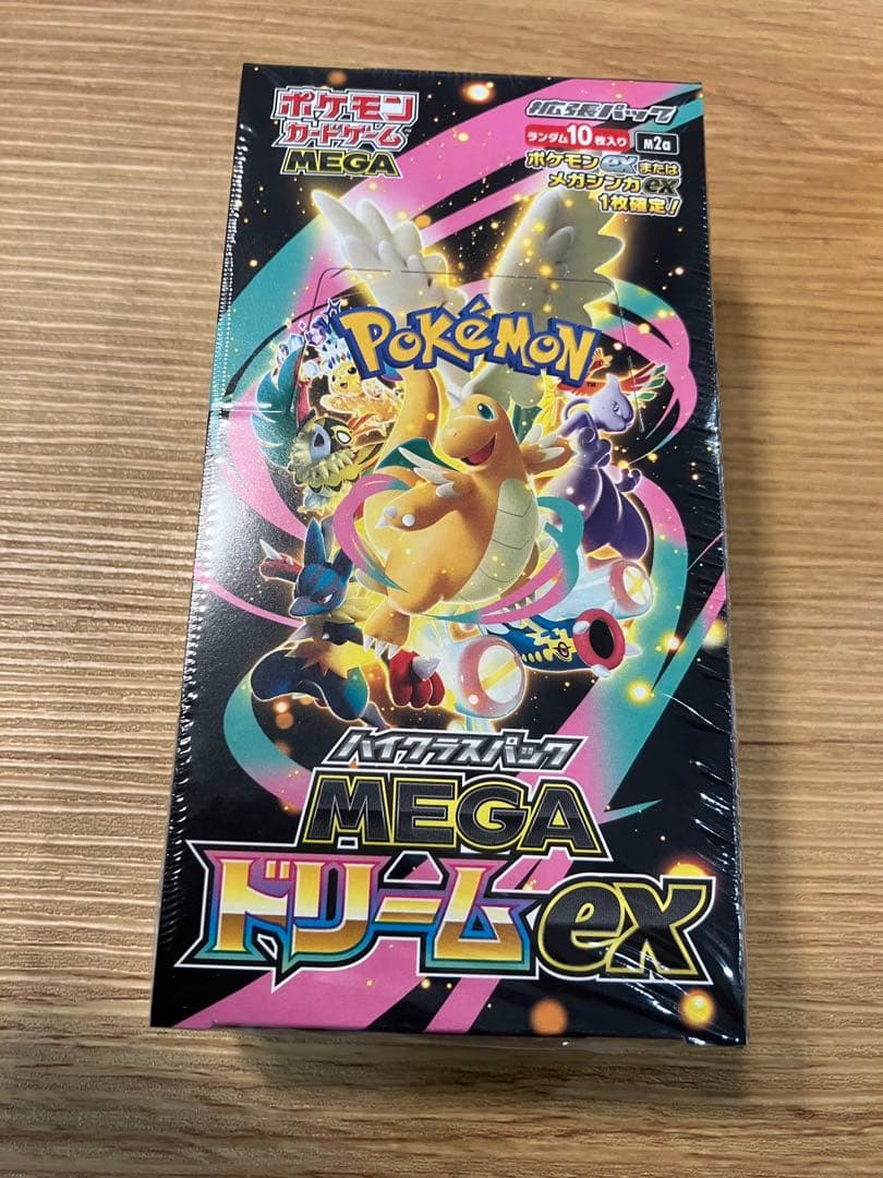 ポケモンカードゲーム MEGA ドリームEX box シュリンクあり
