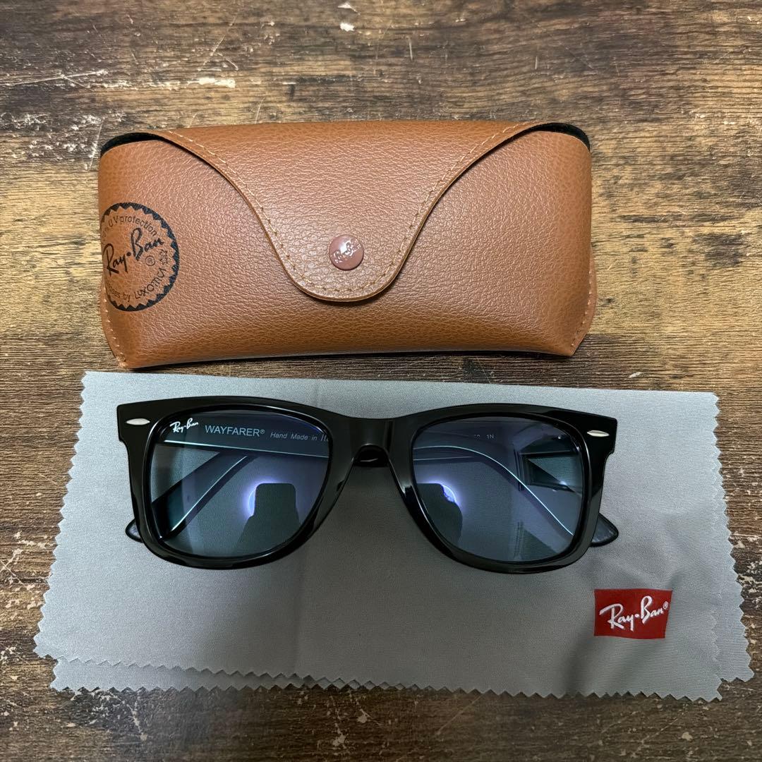 キムタク　Ray-Ban WAYFARER RB2140F-90164