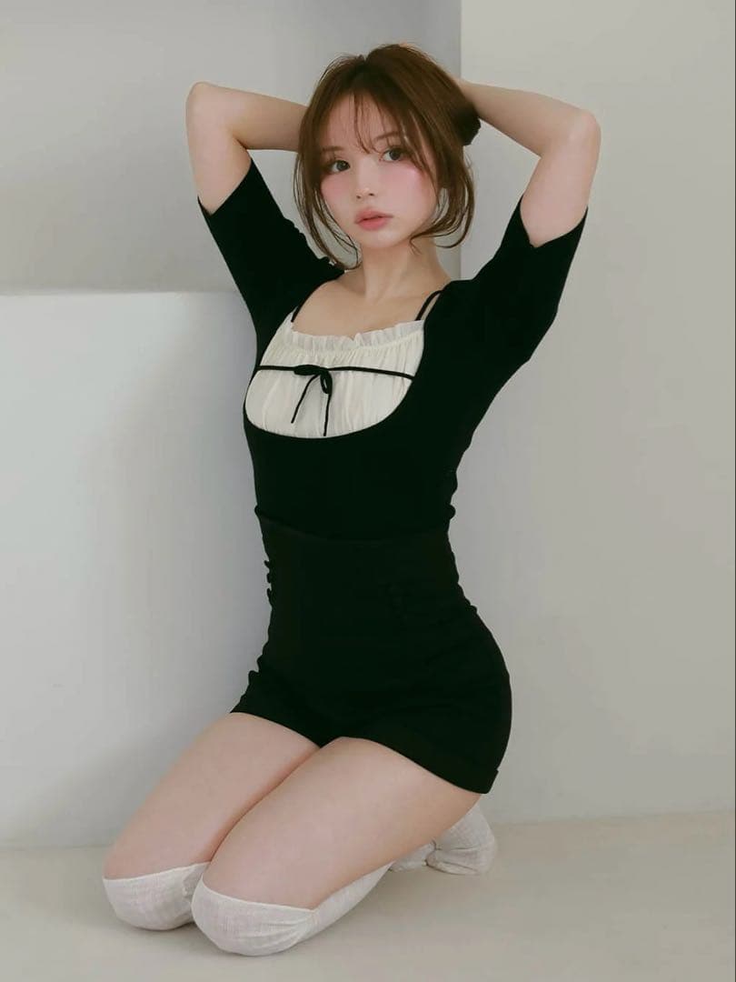 【新品未開封】andmary Doll mini pants black S