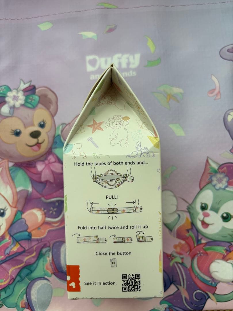 ダッフィー　シュパット　Mサイズ　香港ディズニー　限定　新品未使用