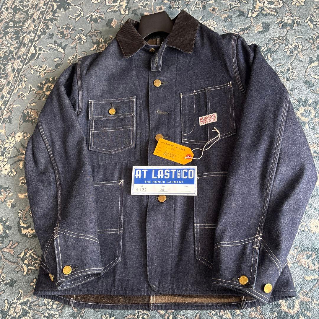 atlast&coアットラスト713J ブランケット　カバーオール38 未洗い