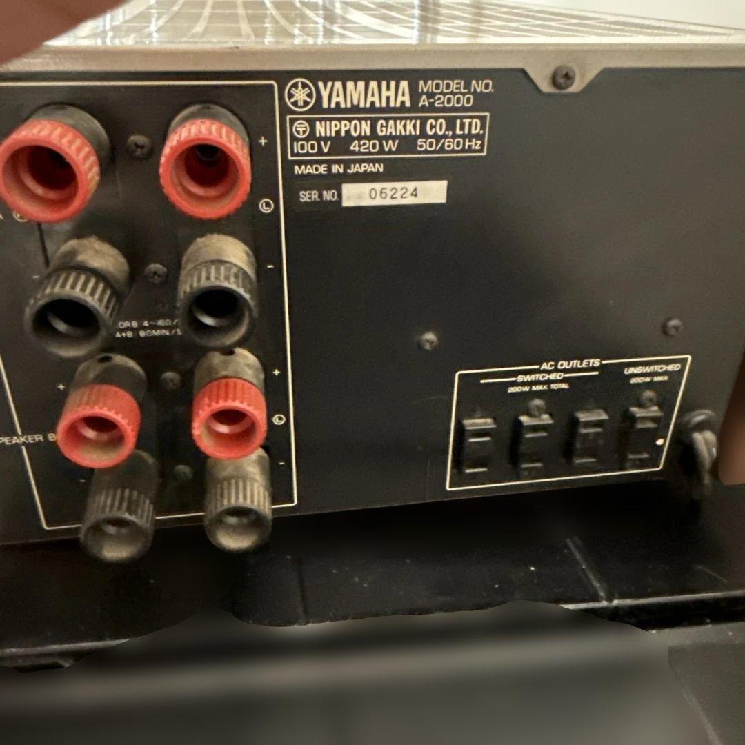 YAMAHA ヤマハ A-2000 プリメインアンプ 音響 オーディオ ジャンク