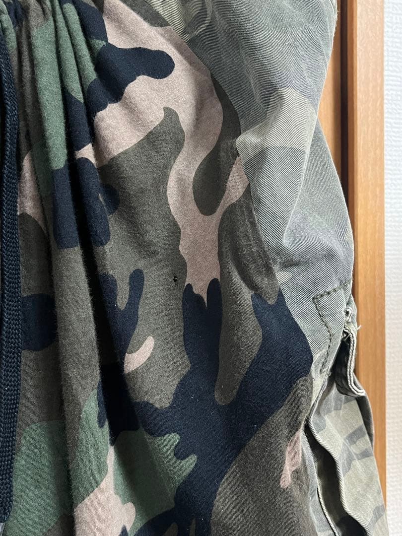 BLESS N°77 over camo jersey