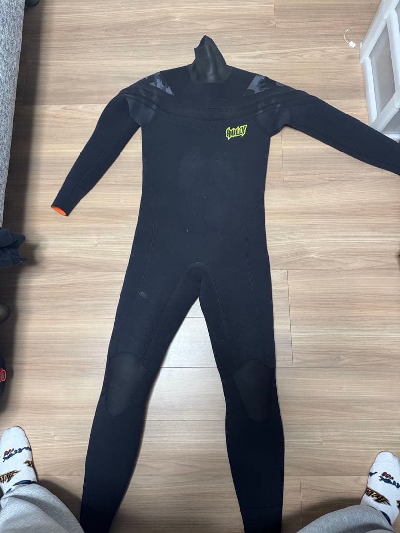Holly ブラック フルスーツ ウェットスーツ L～XL