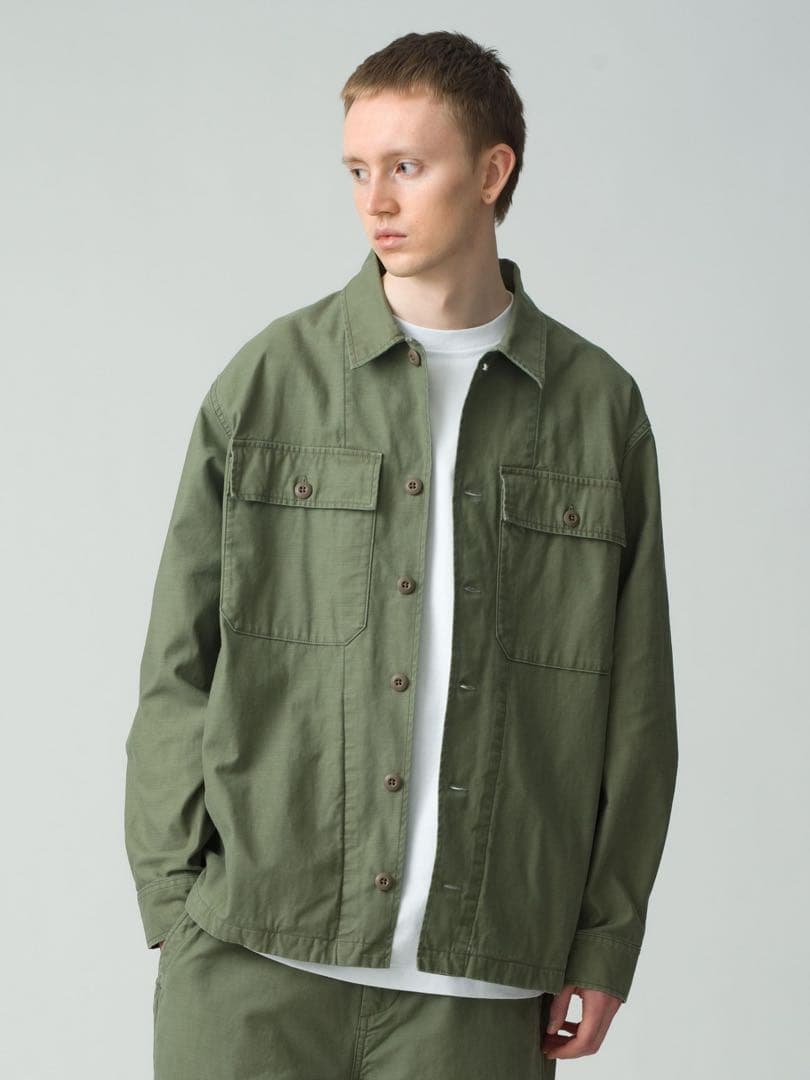 RHC ロンハーマン Military Shirt Jacket シャツ