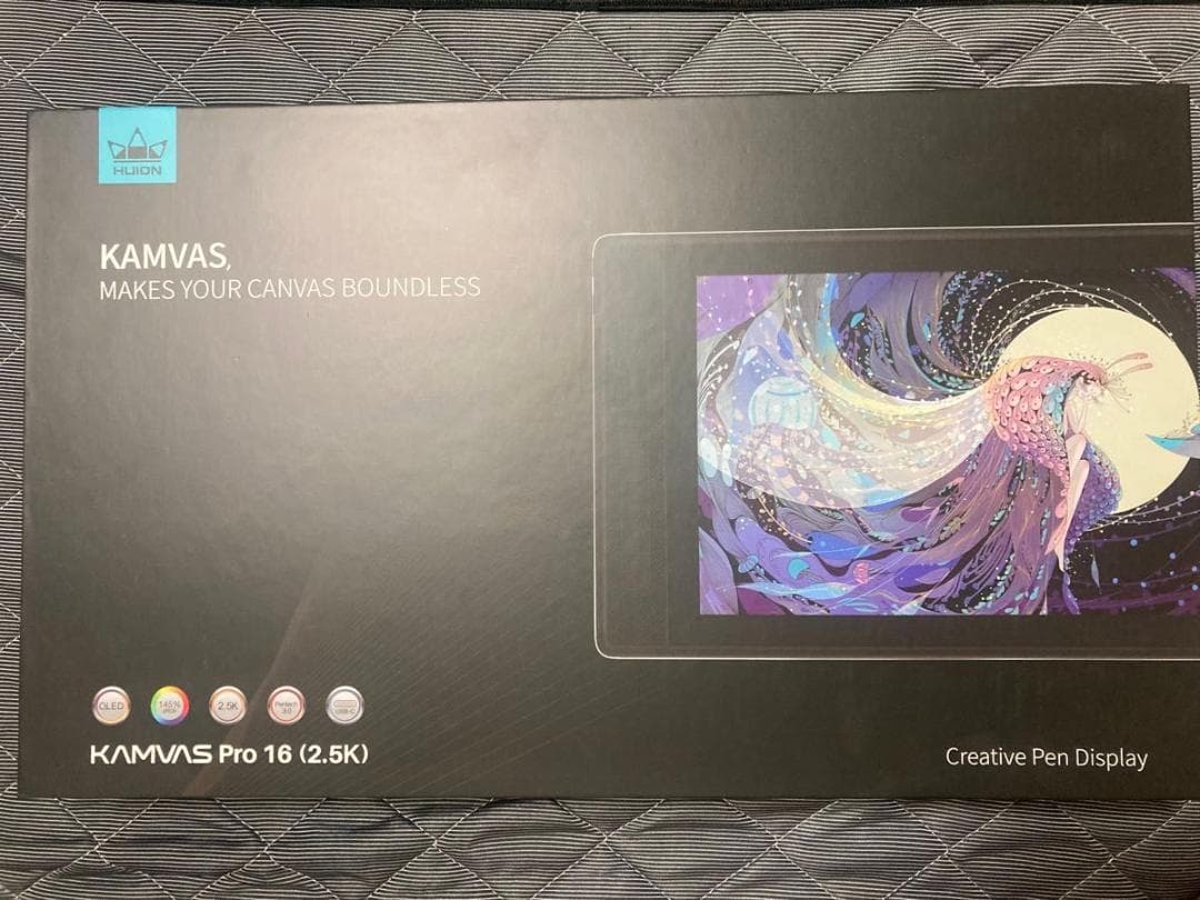 液タブ・ペンタブ Huion Kamvas Pro 16 (2.5K) GT1602