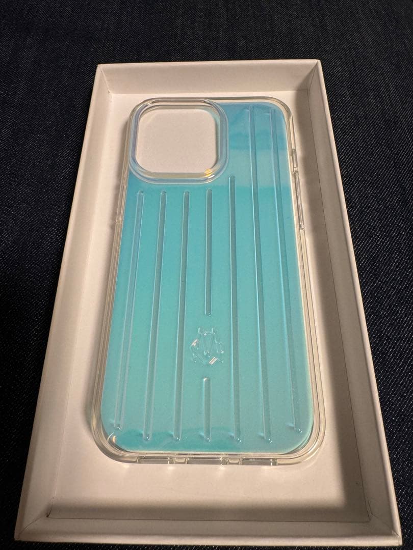 【新品未使用】RIMOWA iPhone 13 Pro ケース イリディセント