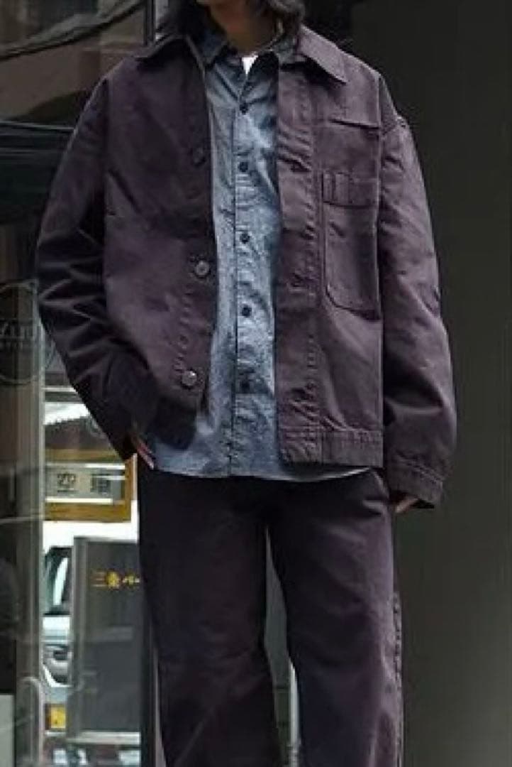 ジャケット・アウター STUDIO NICHOLSON 24SS/EASE DENIM JACKET